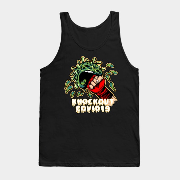 Knockout covid19 Tank Top by Tuye Project